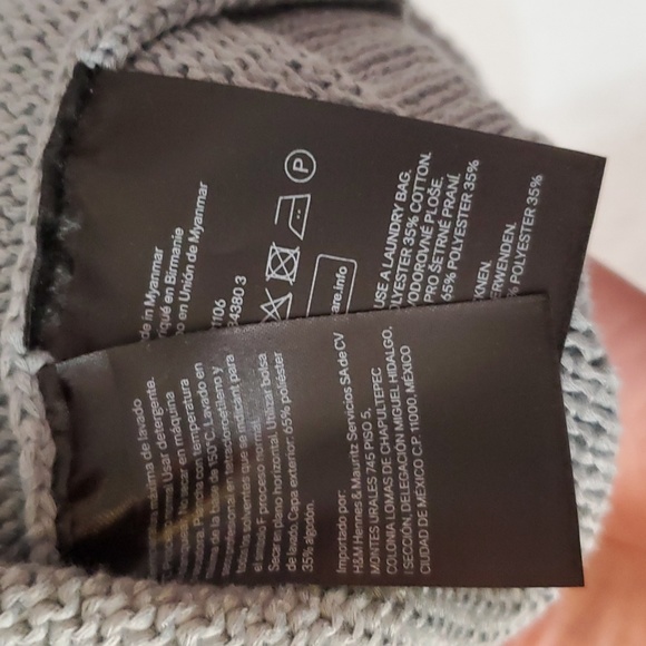 NWOT H&M ribbed sweater vest - Picture 7 of 8